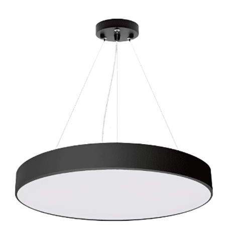 Lampara Led Colgante Redonda Moderna 60cm 50w LUZ 3000K 4000K 5700K 
