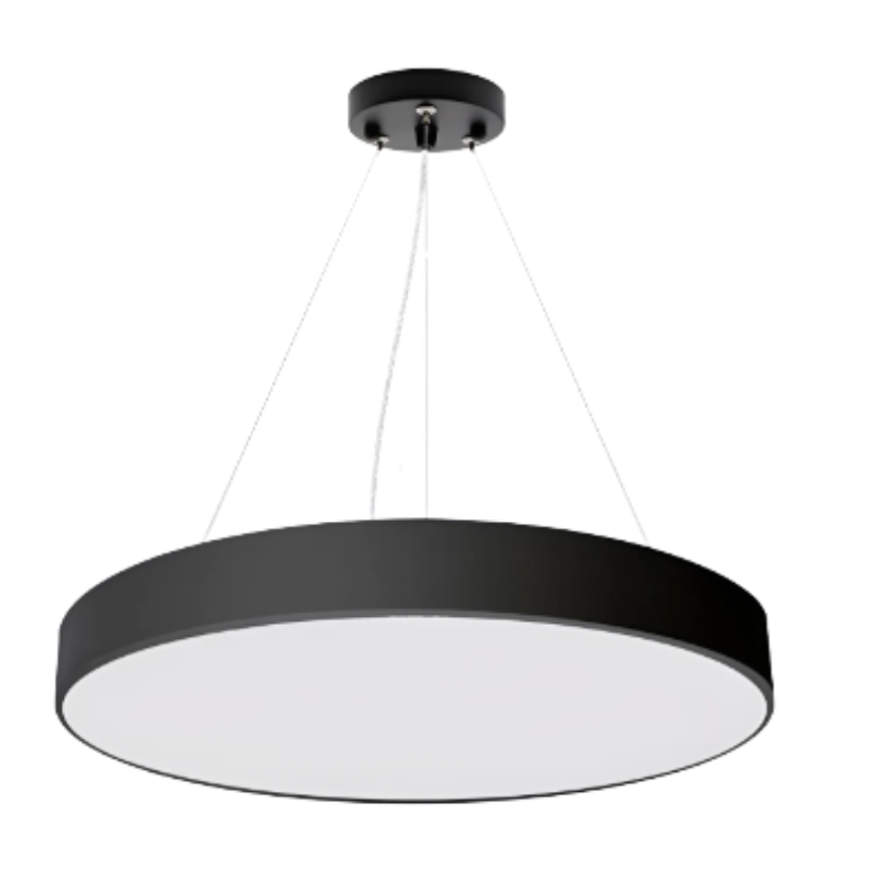 Lampara Led Colgante Redonda Moderna 60cm 50w LUZ 3000K 4000K 5700K  1