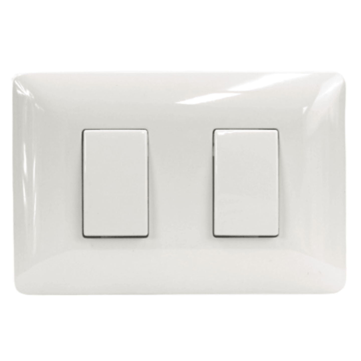 Interruptor doble 9/15 10A 220V BL 2912 STANFORD 2