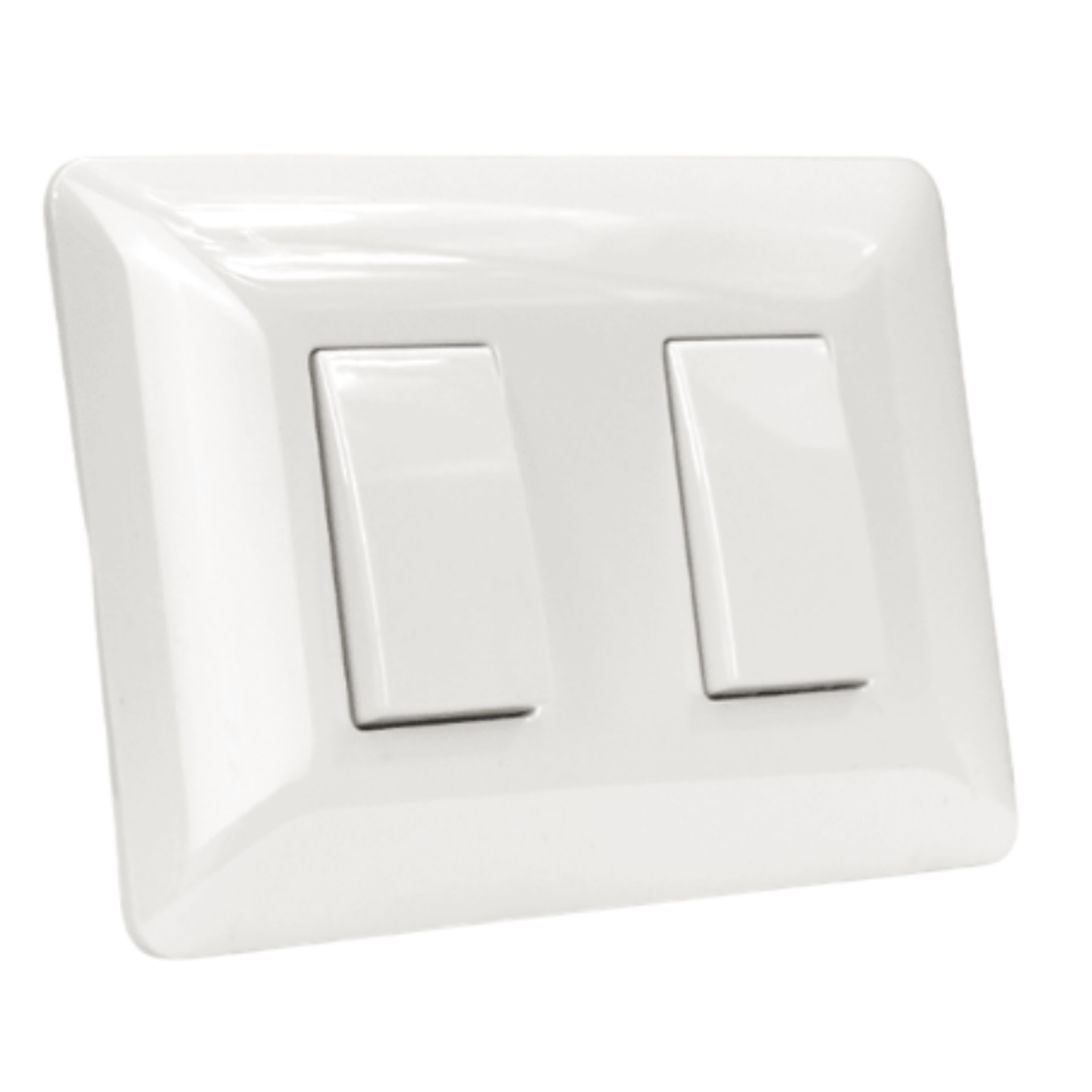 Interruptor doble 9/15 10A 220V BL 2912 STANFORD 1