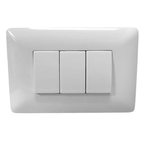  Interruptor triple 9/32 10A 220V BL 2913 STANFORD