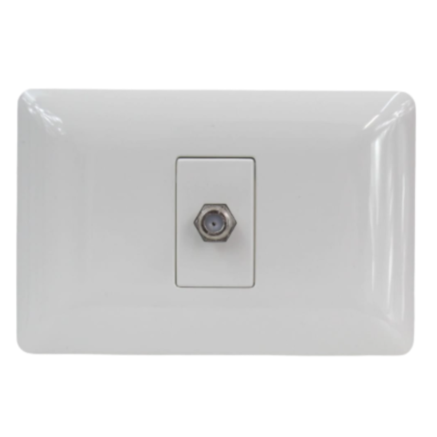 Toma Coaxial Rg6 Mtx Blanco 2944 Stanford 2