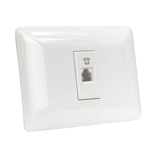 Toma Rj11 Telefono Mtx Blanco 2942 Stanford