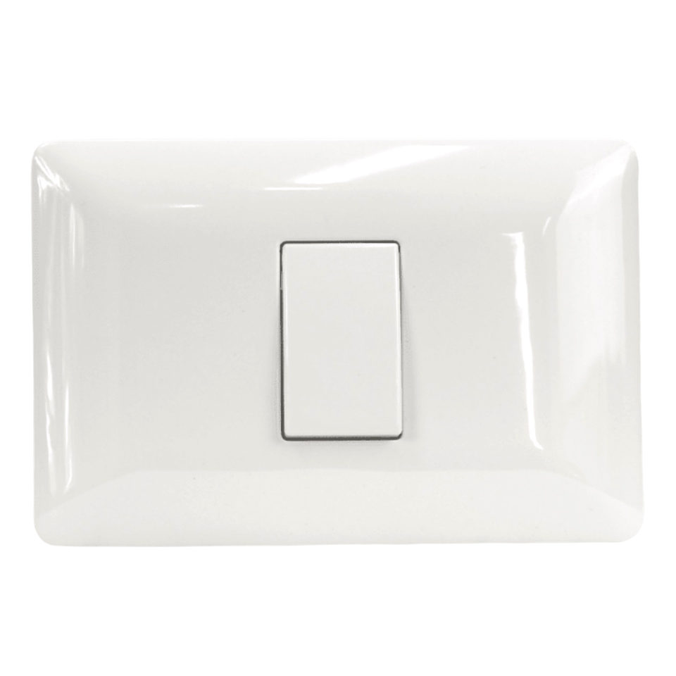 INTERRUPTOR SIMPLE 9/12 10A 220V BL 2911 STANFORD 2