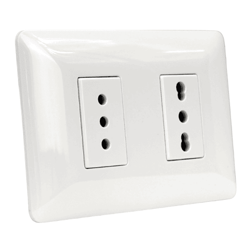 TOMACORRIENTE 10A + 10/16A 220V BLANCO 2922 STANFORD