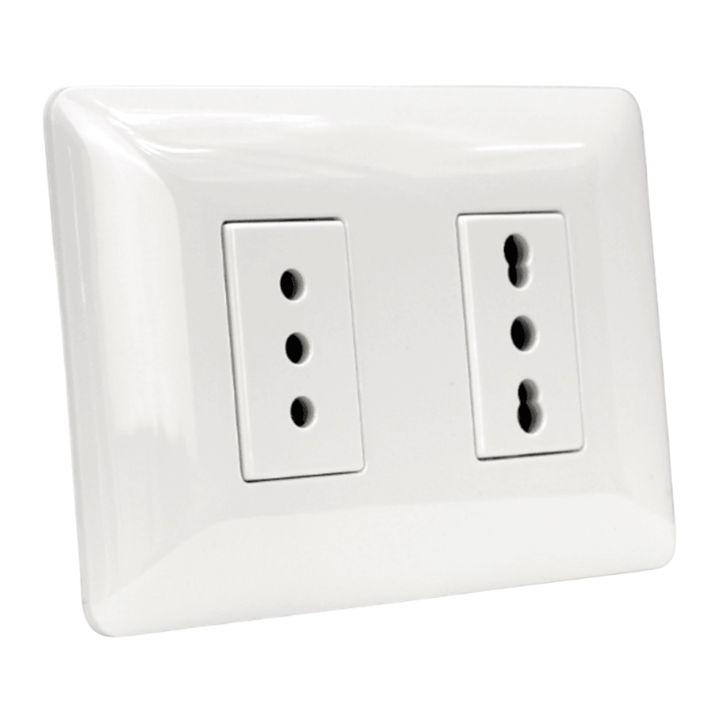 TOMACORRIENTE 10A + 10/16A 220V BLANCO 2922 STANFORD 1