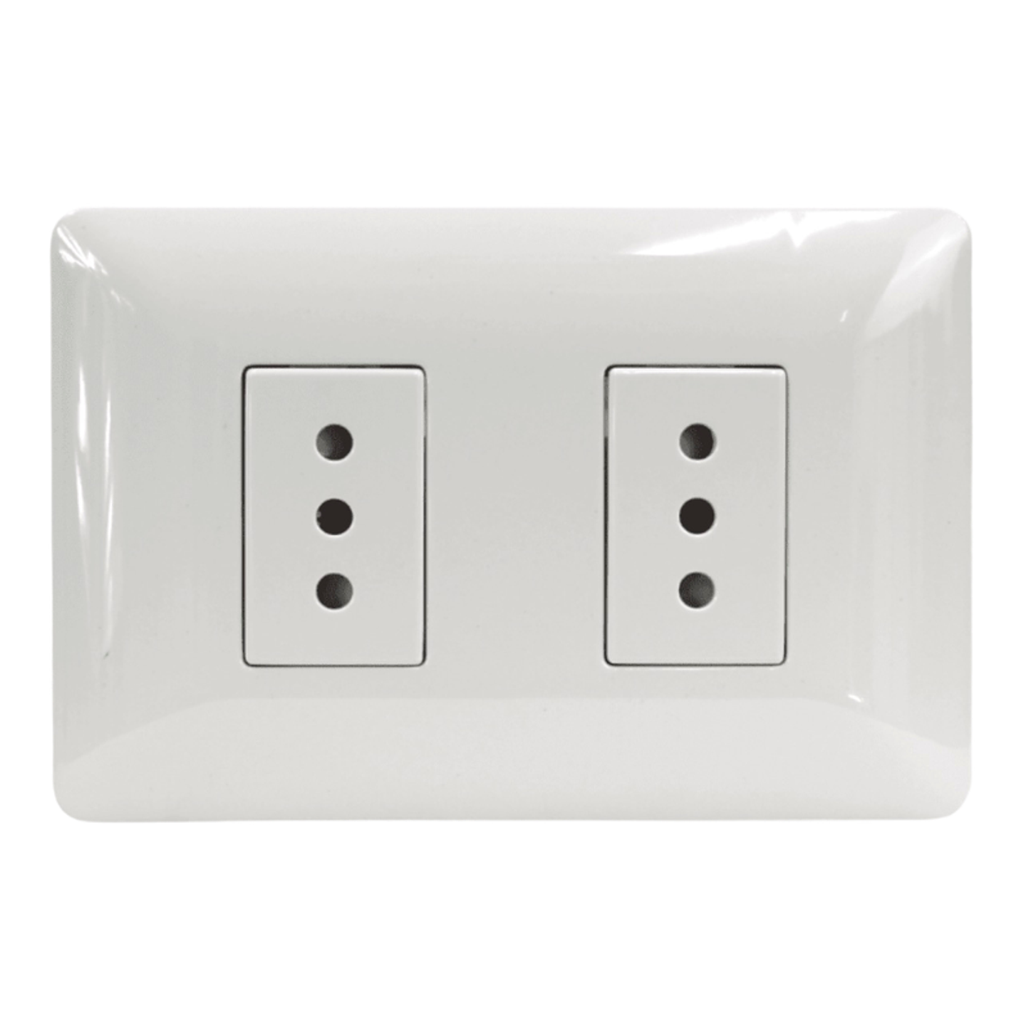 TOMACORRIENTE DOBLE 2P+T 10A 220V BL 2917 STANFORD 2