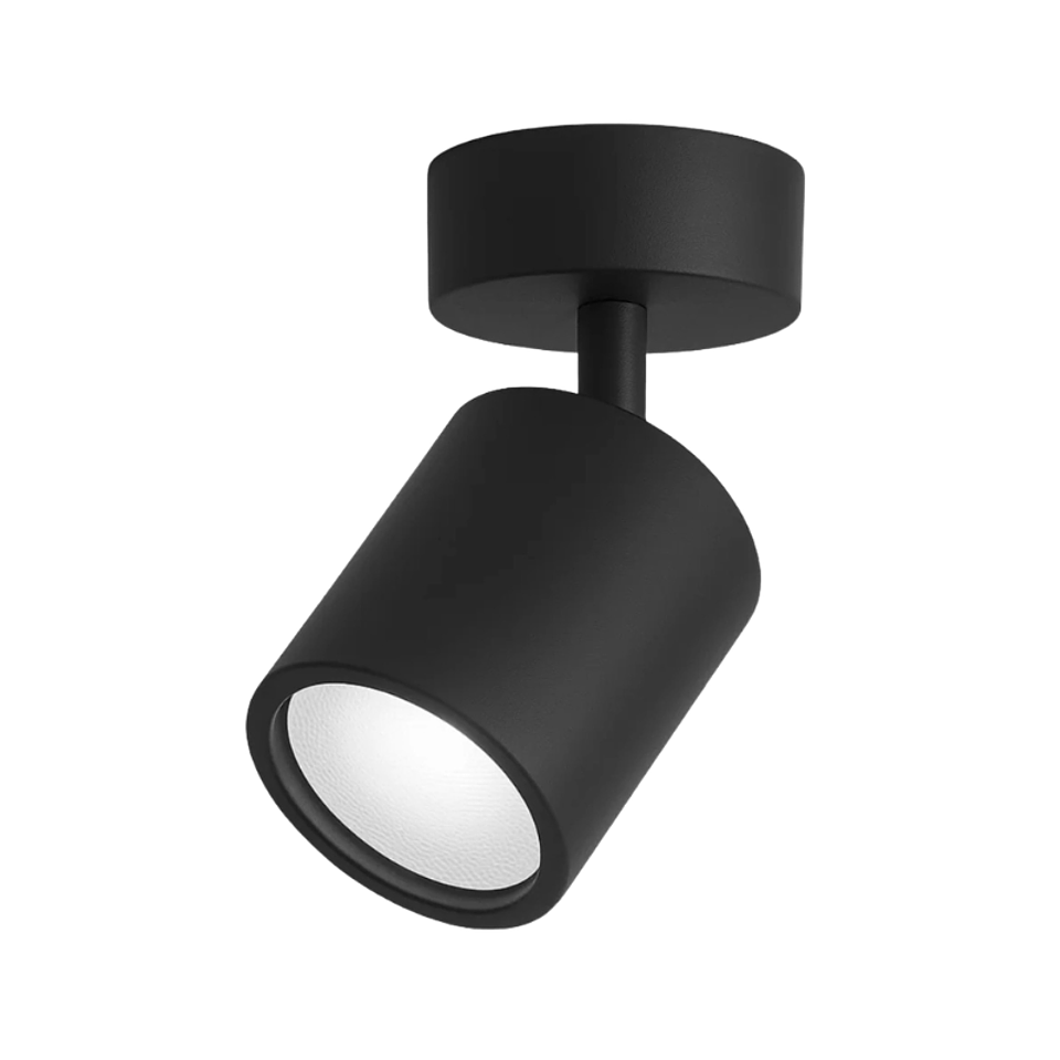 Aplique Negro Porta Ampolleta Dicroica Gu10 Dirigible 1