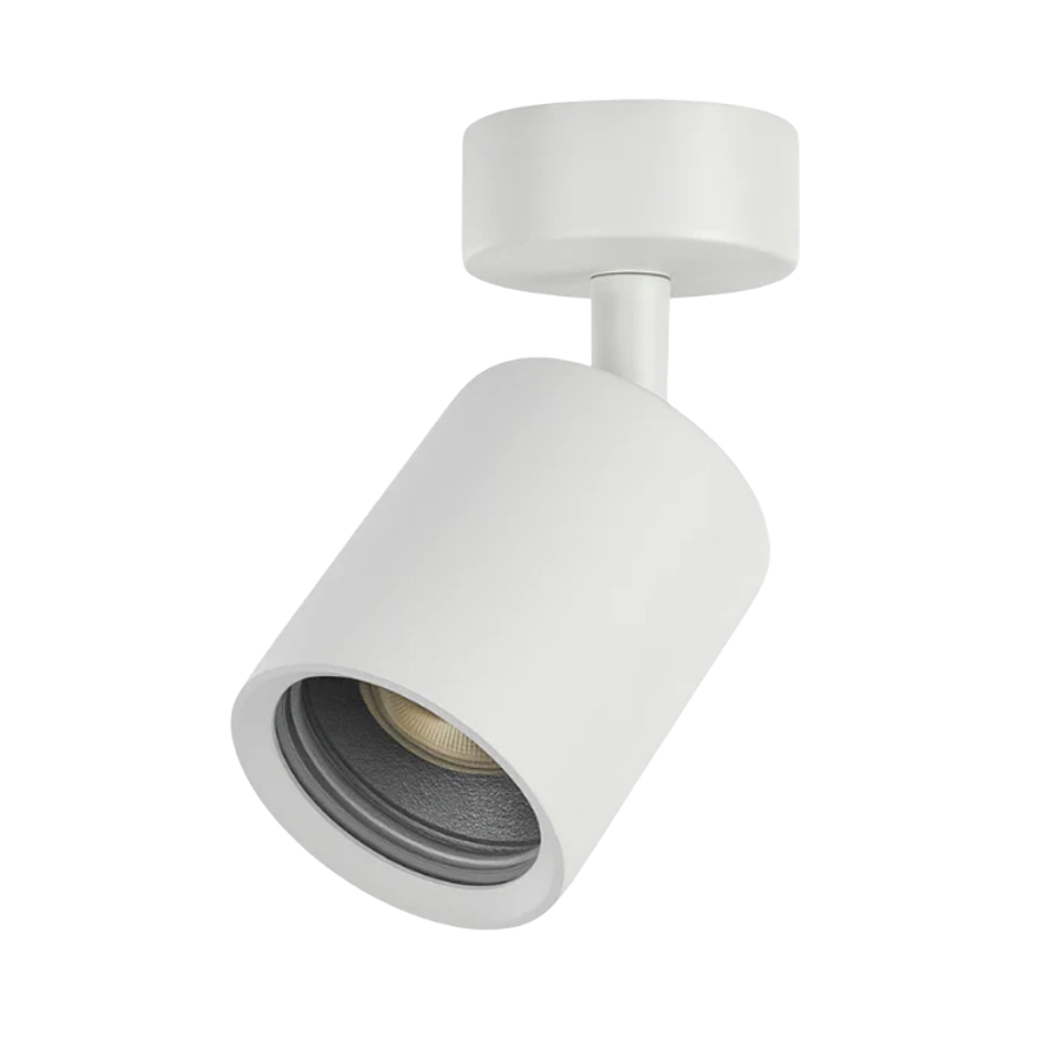 Aplique Blanco Porta Ampolleta Dicroica Gu10 Dirigible 2