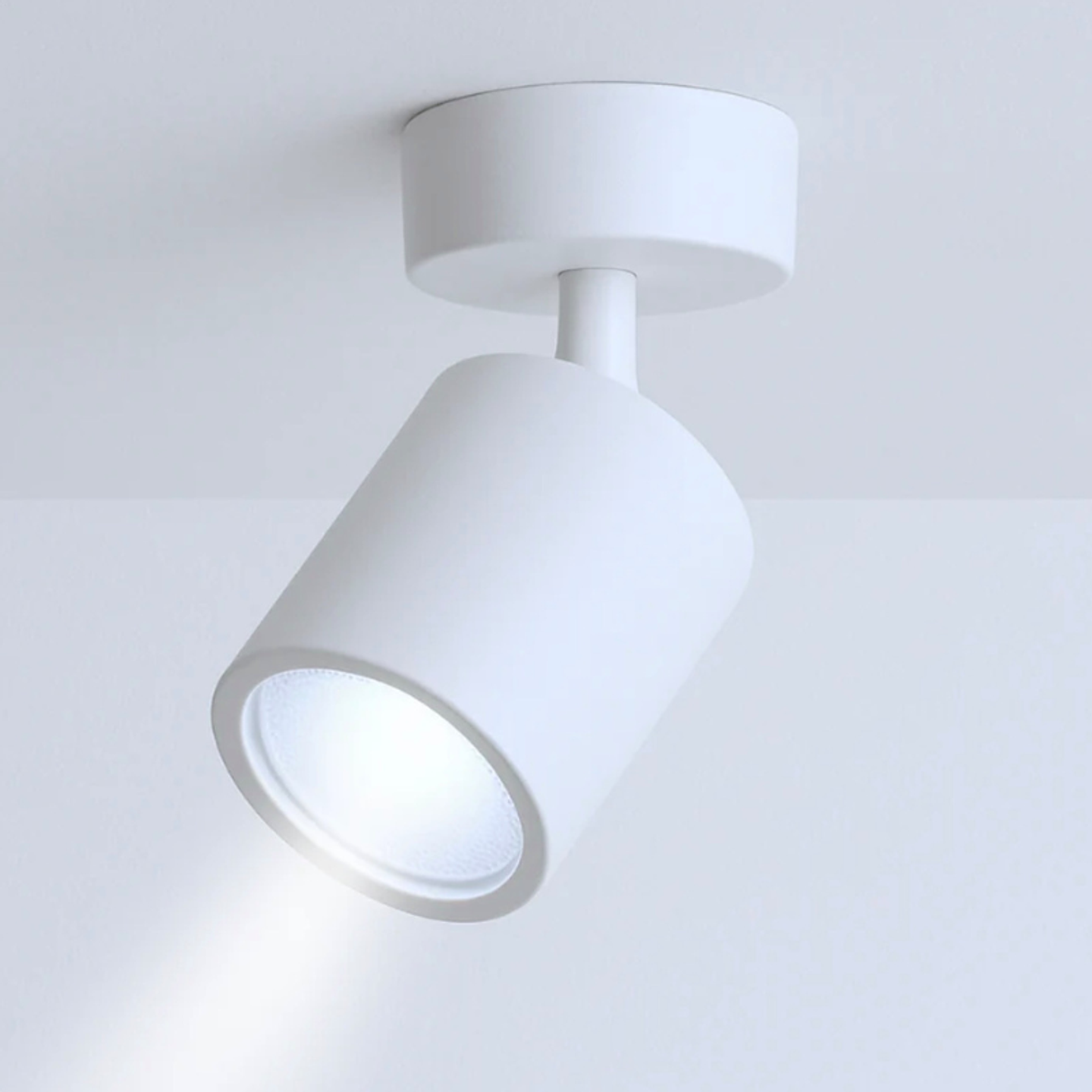 Aplique Blanco Porta Ampolleta Dicroica Gu10 Dirigible 4