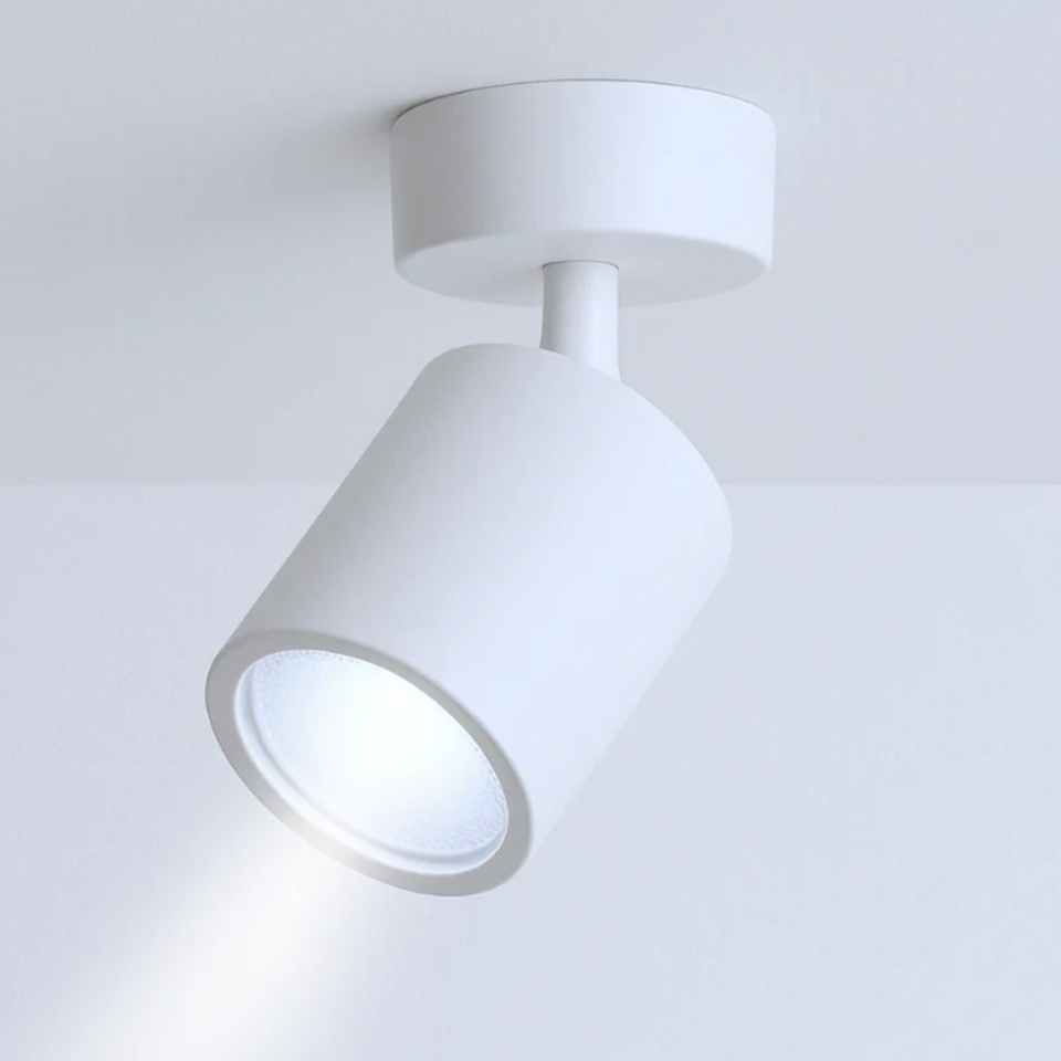 Aplique Blanco Porta Ampolleta Dicroica Gu10 Dirigible 4