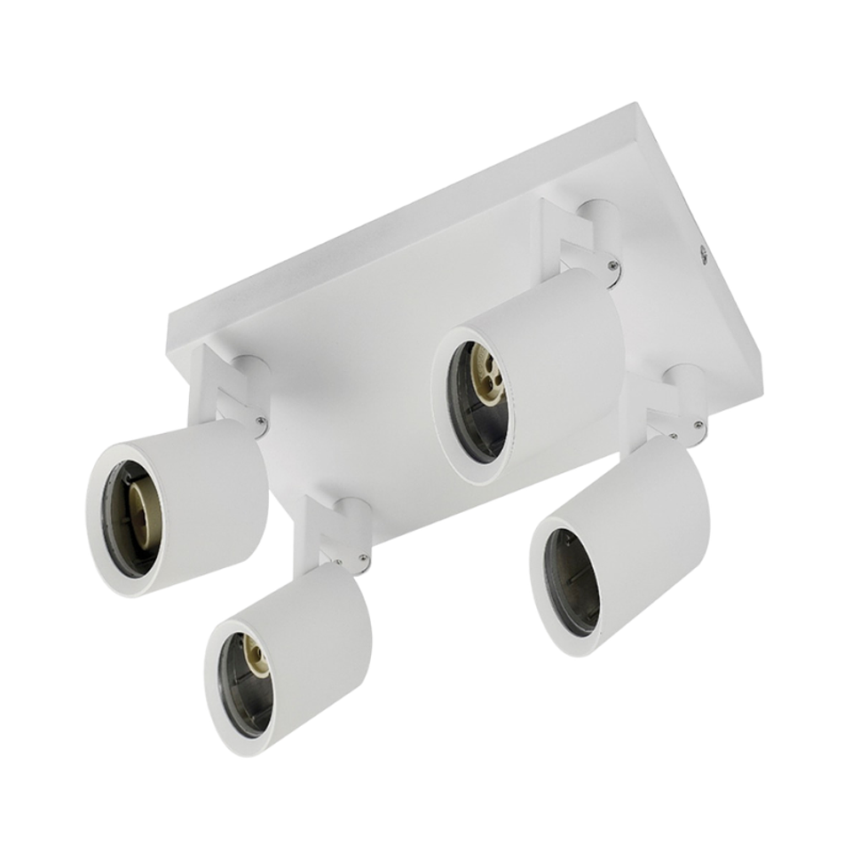 Aplique Lampara Porta Ampolleta Dicroica Gu10 Dirigible 1