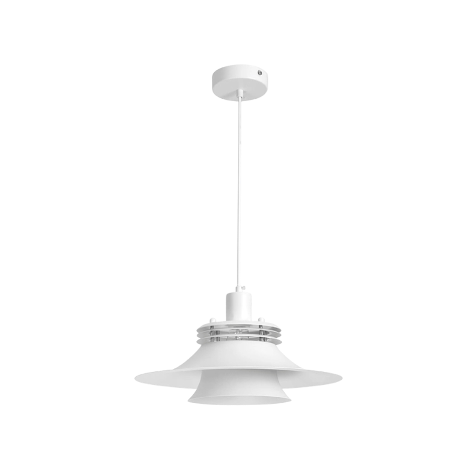 Lámpara Colgante E27 Blanca Vintage 1