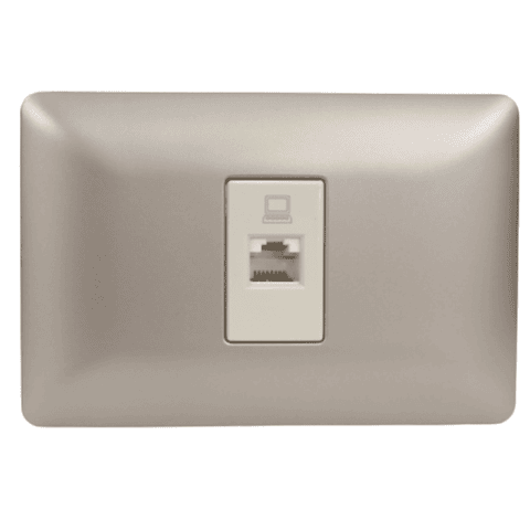  Toma rj45 cat5 ethernet mtx champagne 3943 STANFORD