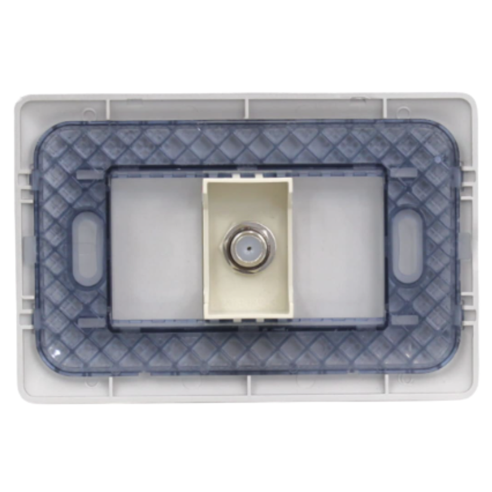 Toma coaxial rg6 mtx champagne 3944 STANFORD 3