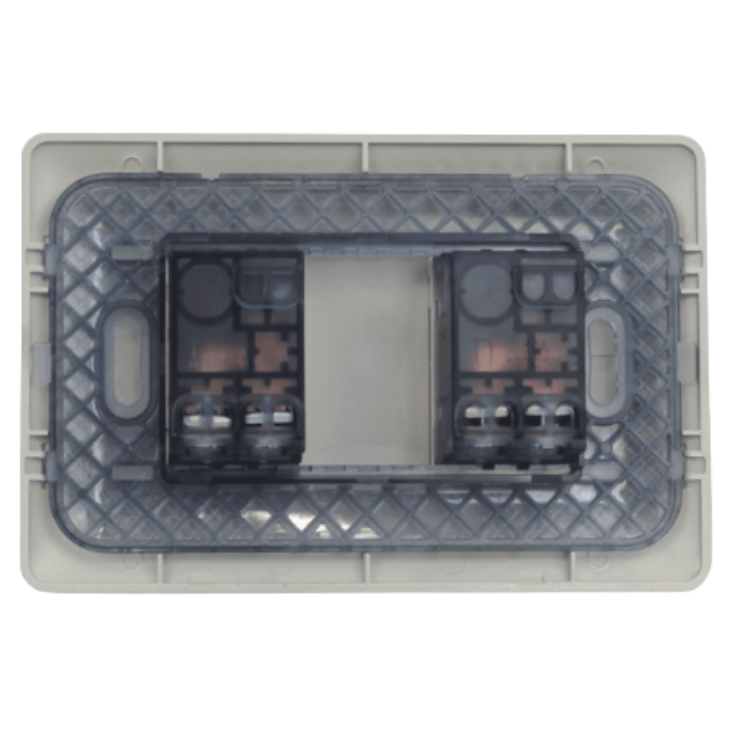 Interruptor doble 9/15 10A 220V MTX Champagne STANFORD 3