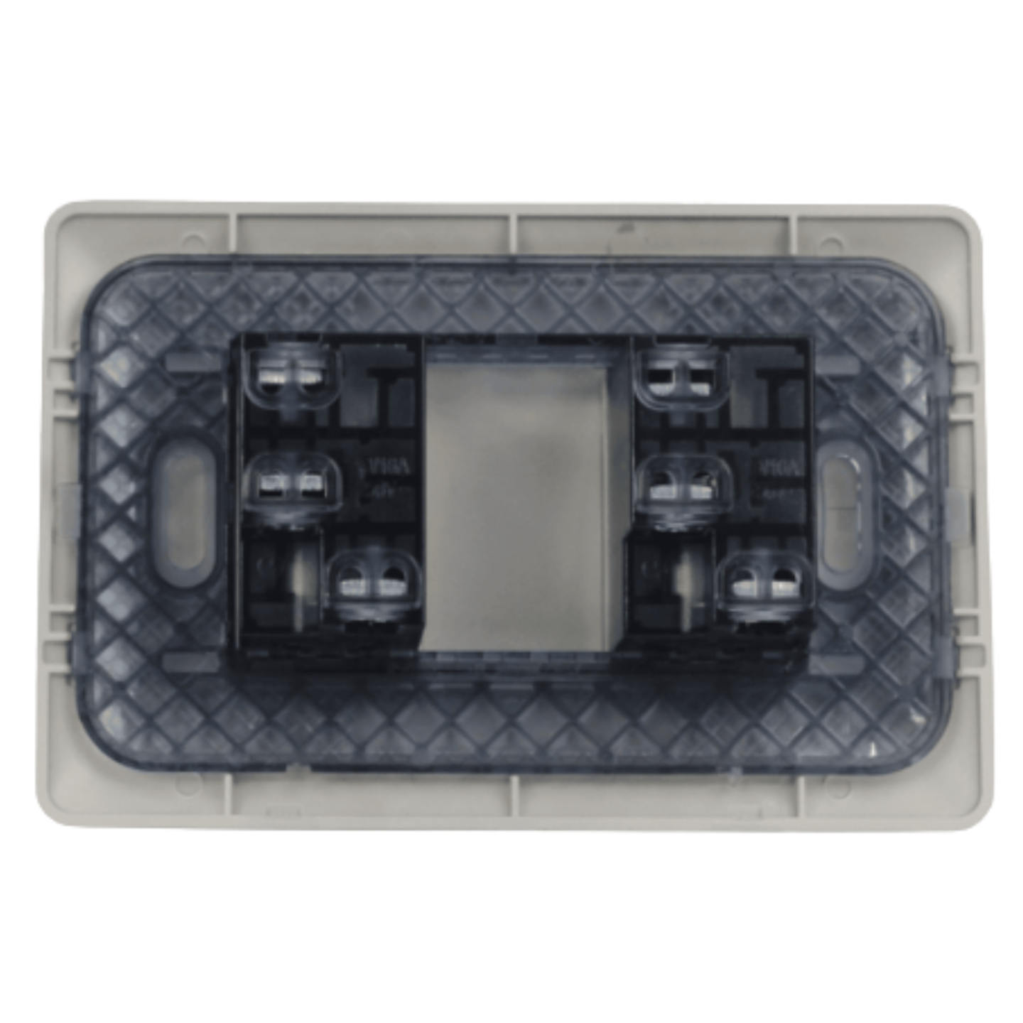 Interruptor 9/12 + toma 2p+t 10A 220V MTX CHAM STANFORD 3