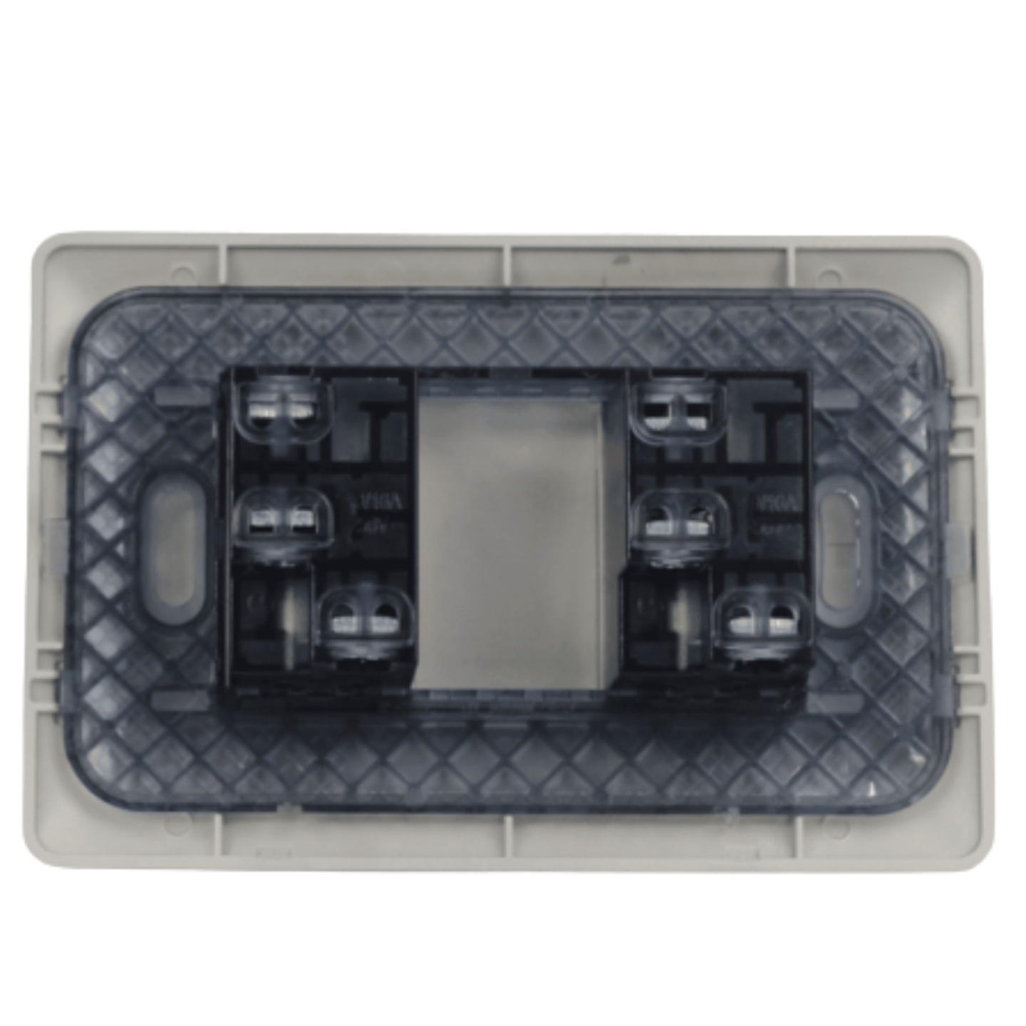 Tomacorriente 10a + 10/16a 220v champagne 3922 STANFORD 3