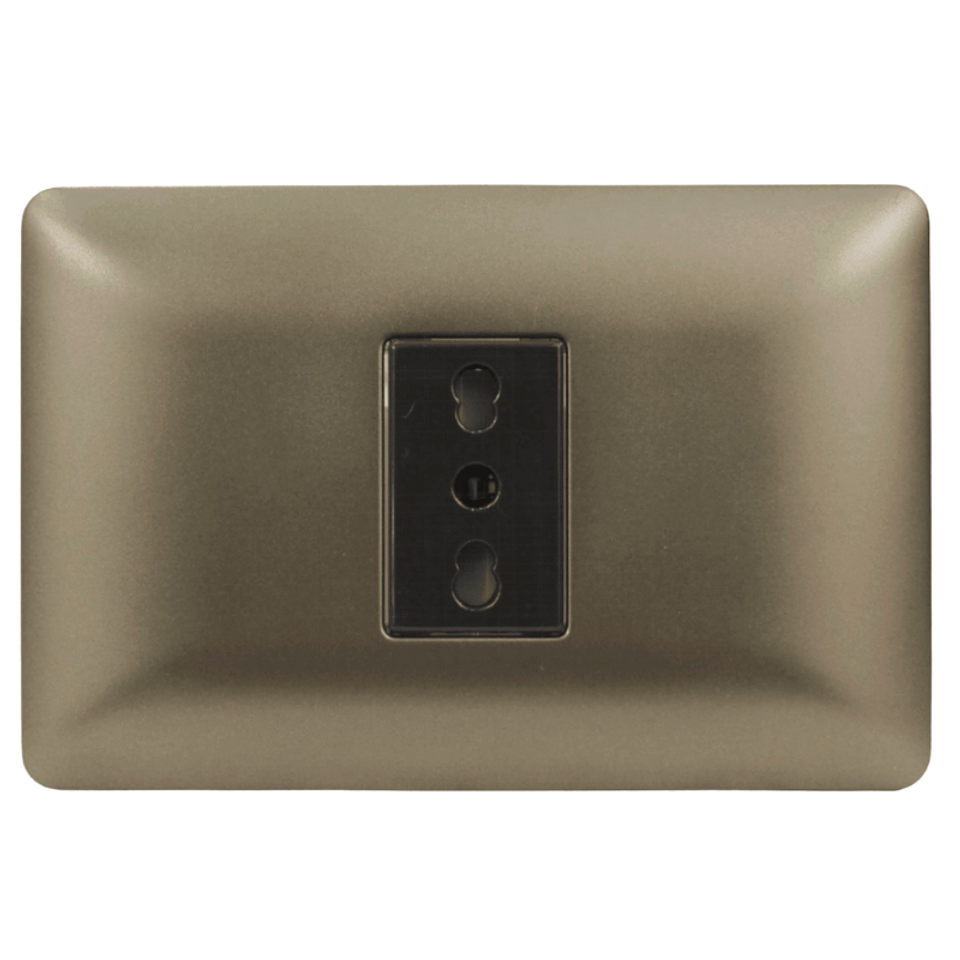 TOMACORRIENTE SIMPLE 2P+T 10/16A 220V CAFE 4919 STANFORD 2