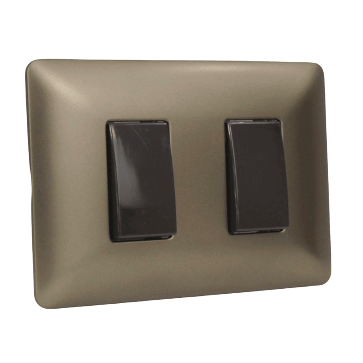 INTERRUPTOR DOBLE 9/15 10A 220V MTX CAFE STANFORD 1