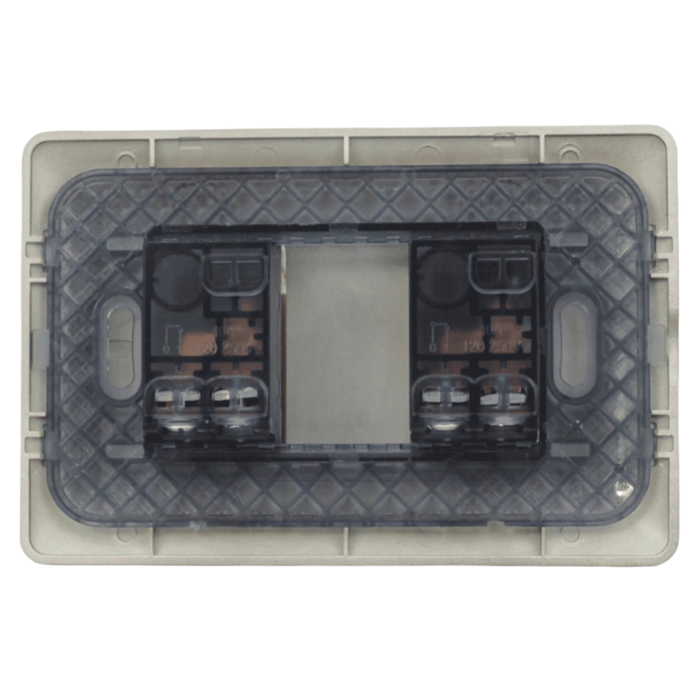 INTERRUPTOR DOBLE 9/15 10A 220V MTX CAFE STANFORD 3