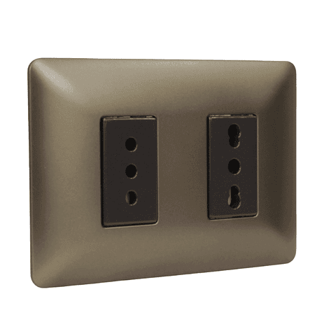 TOMACORRIENTE 10A + 10/16A 220V CAFE 4922 STANFORD