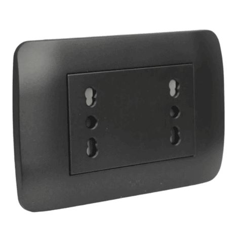 Toma Corriente DÚPLEX 10/16A 250V Grafito LEXO