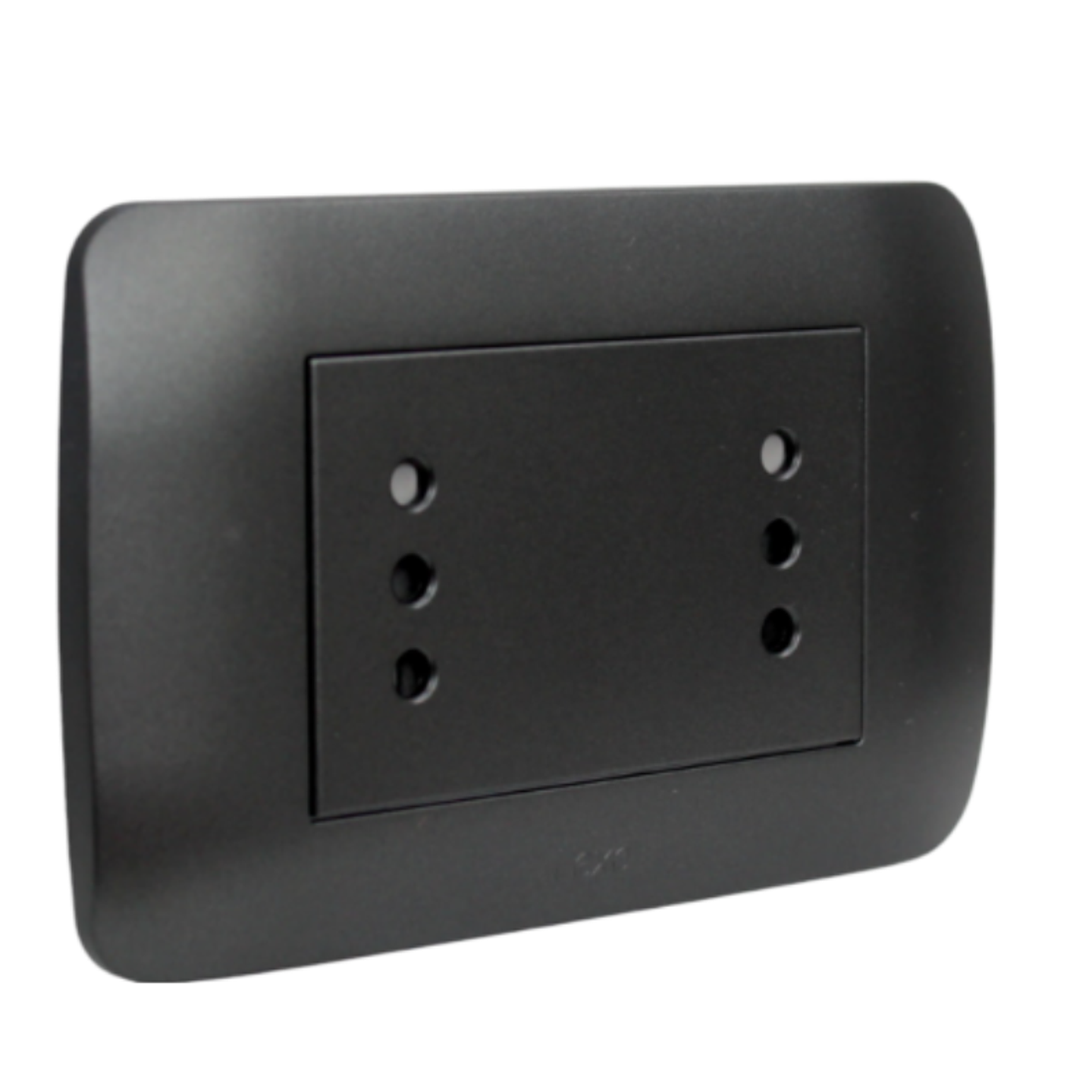 Toma Corriente DÚPLEX 10A 250V Grafito LEXO 1