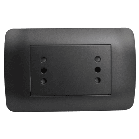 Toma Corriente DÚPLEX 10A 250V Grafito LEXO