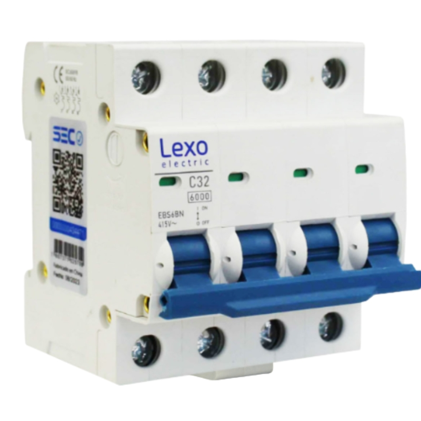 Automático 4xA 6kA Curva C 240V Lexo  4