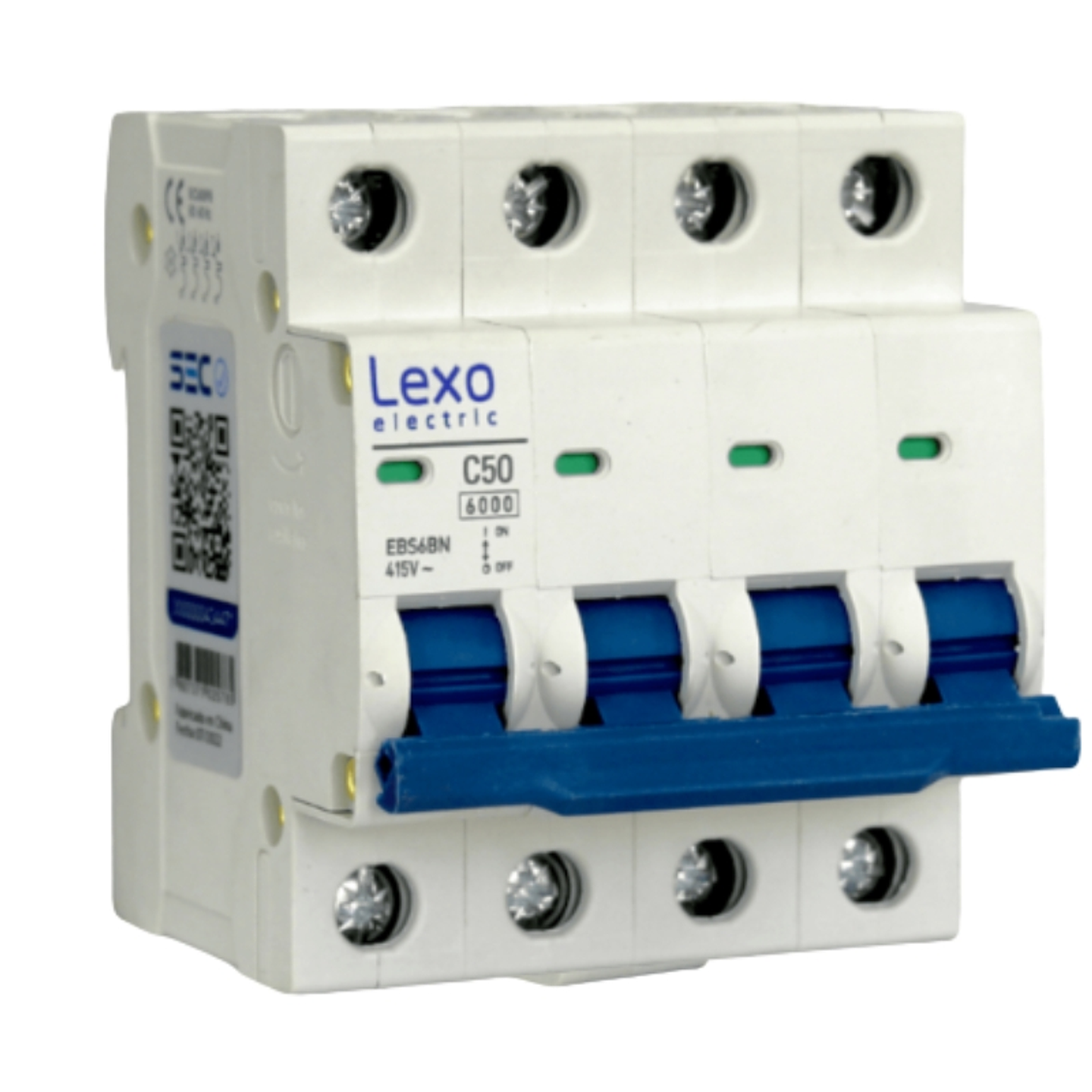 Automático 4xA 6kA Curva C 240V Lexo  6