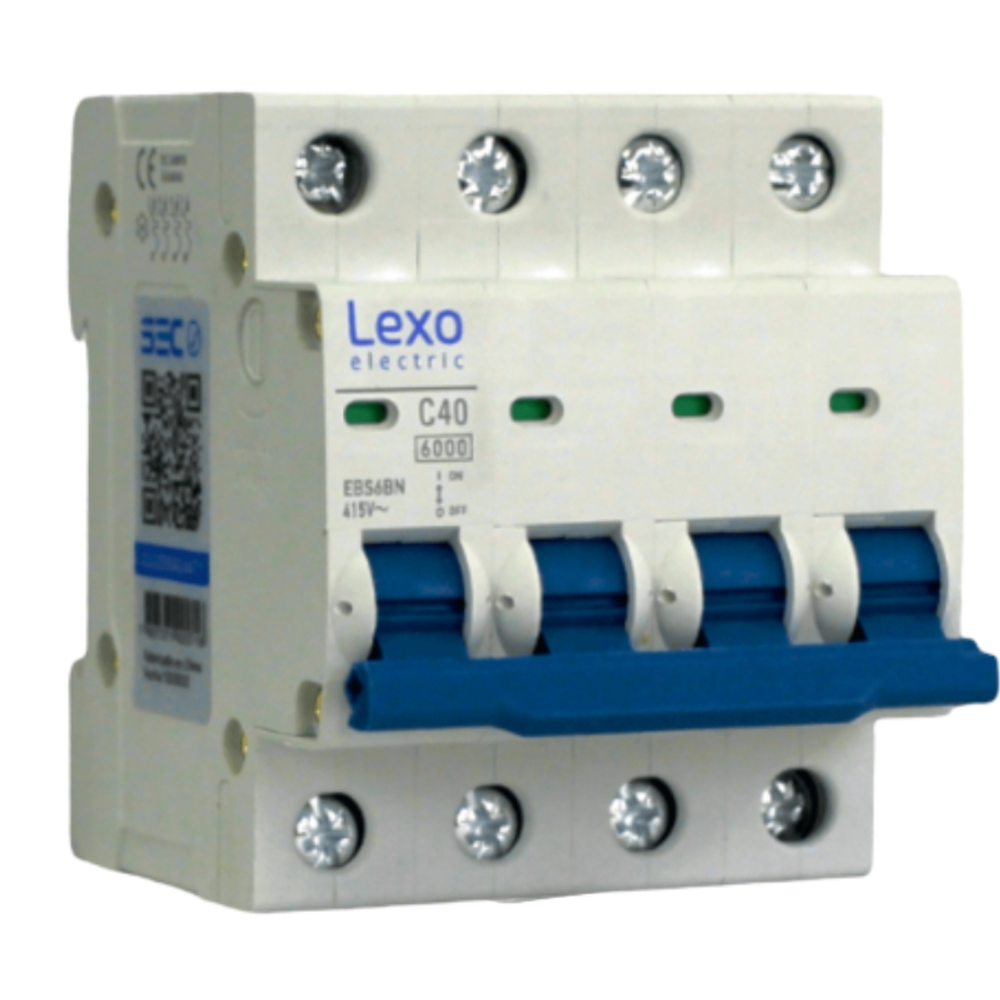 Automático 4xA 6kA Curva C 240V Lexo  5