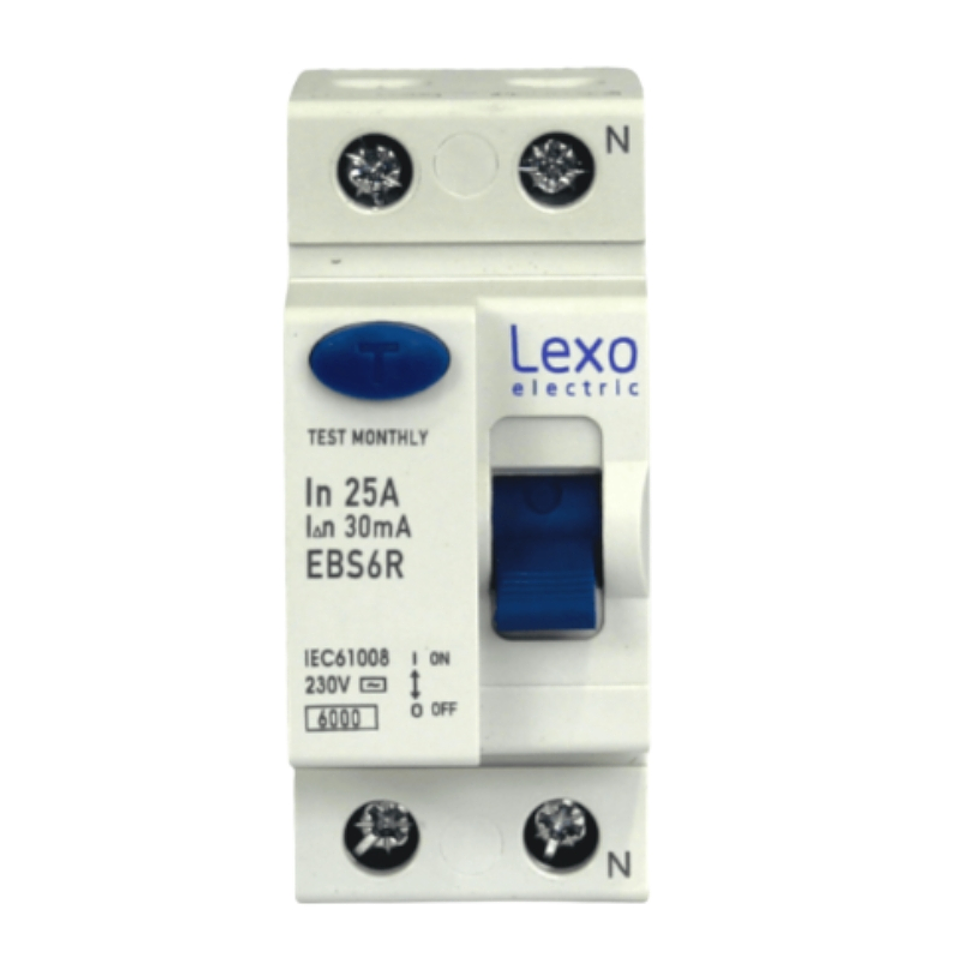 Interruptor Diferencial 2x25a 30ma Lexo Certificado 2