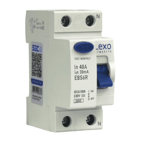 Interruptor Diferencial 2x40a 30ma Lexo Certificado 