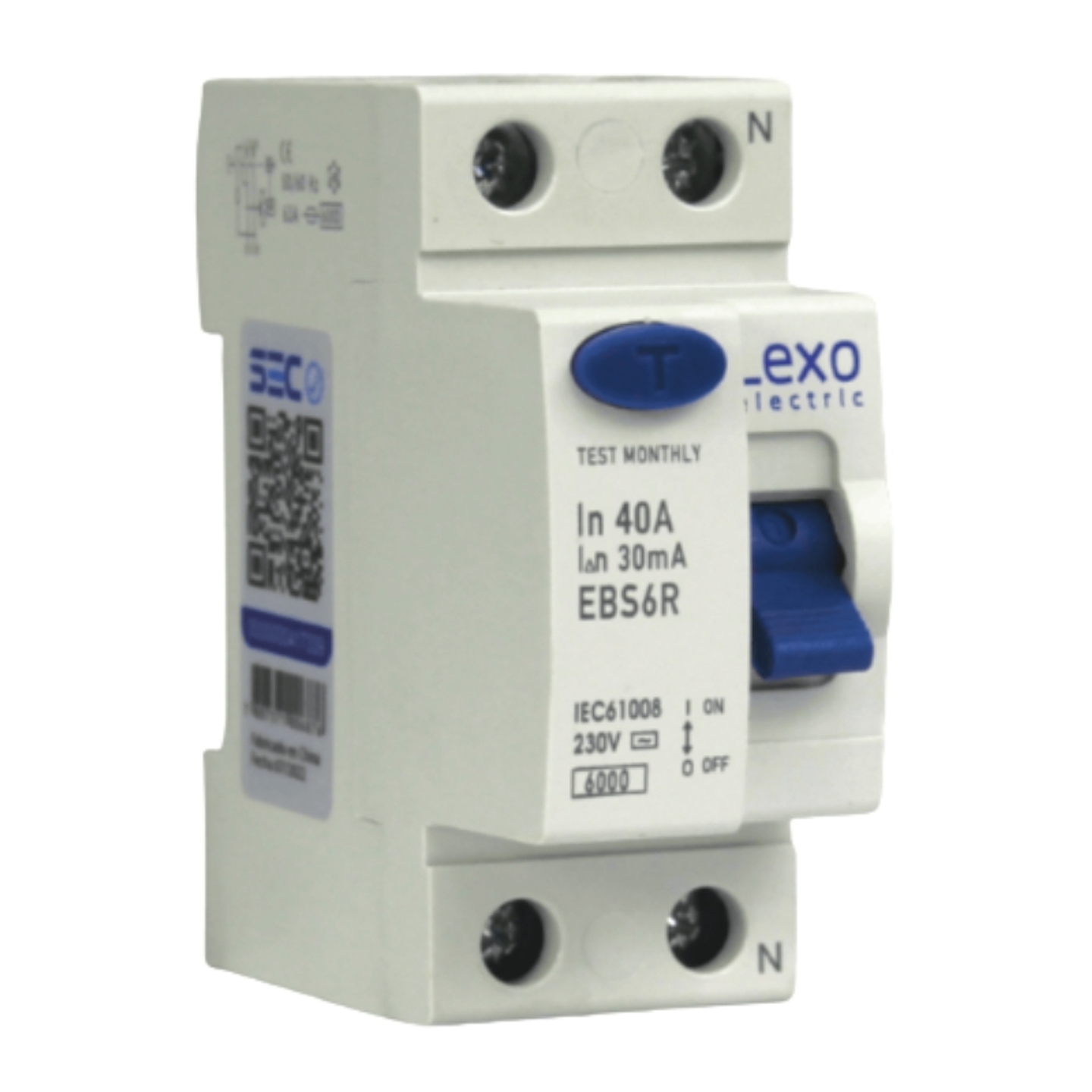 Interruptor Diferencial 2x40a 30ma Lexo Certificado  1