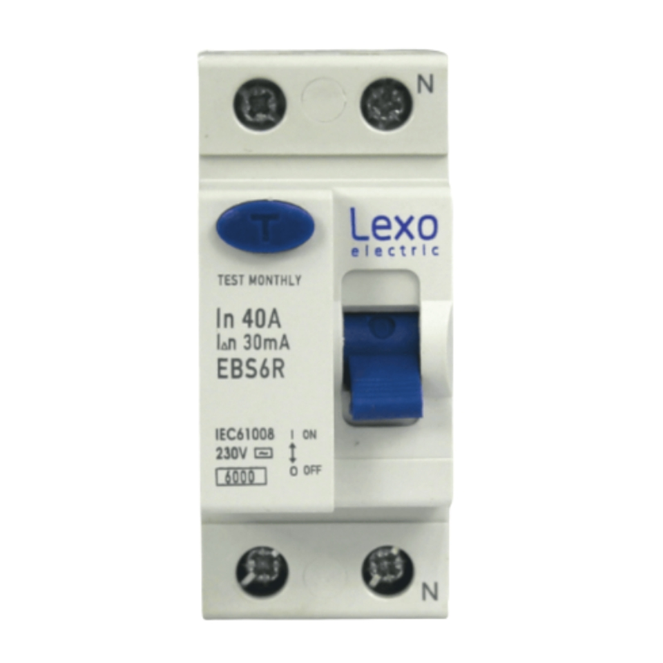 Interruptor Diferencial 2x40a 30ma Lexo Certificado  2