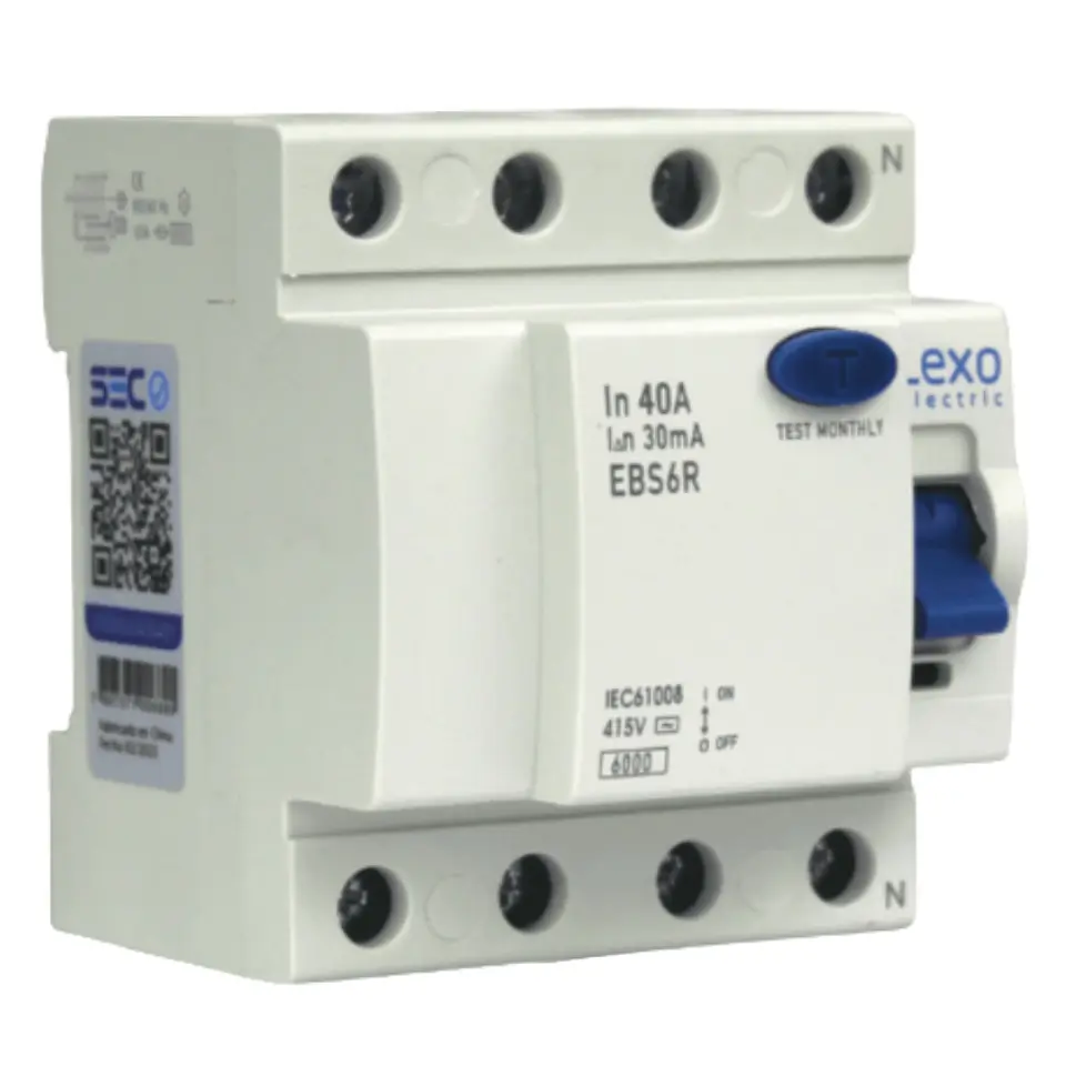 Interruptor Diferencial 4x 30ma Lexo Certificado  2