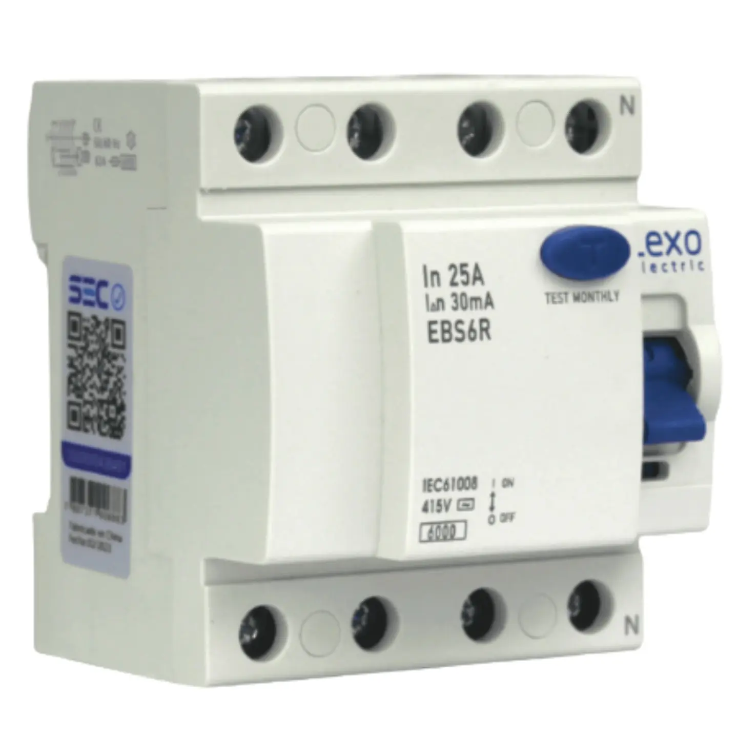 Interruptor Diferencial 4x 30ma Lexo Certificado  1