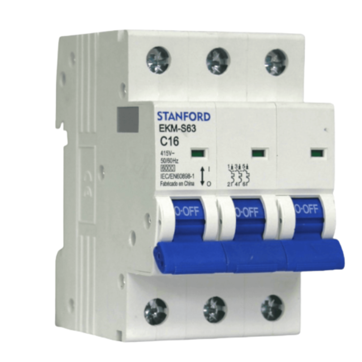 Automático 3x10A 6kA Curva C 240/v Stanford  2