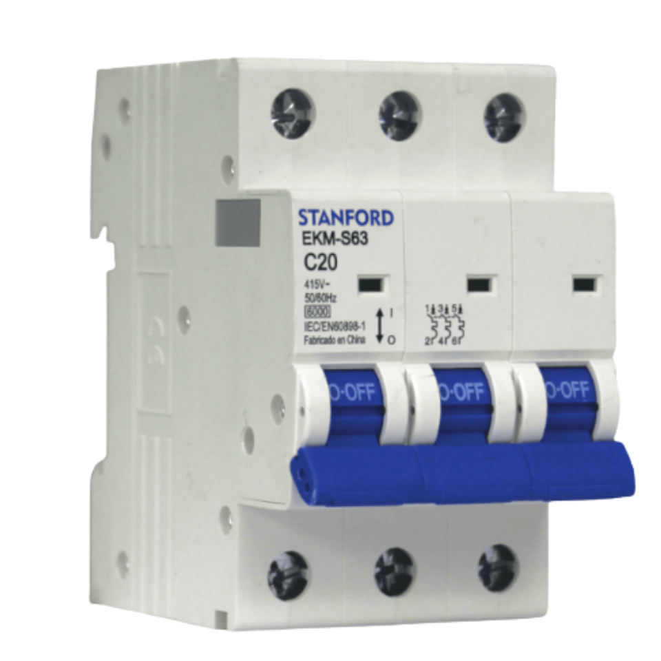 Automático 3x10A 6kA Curva C 240/v Stanford  3