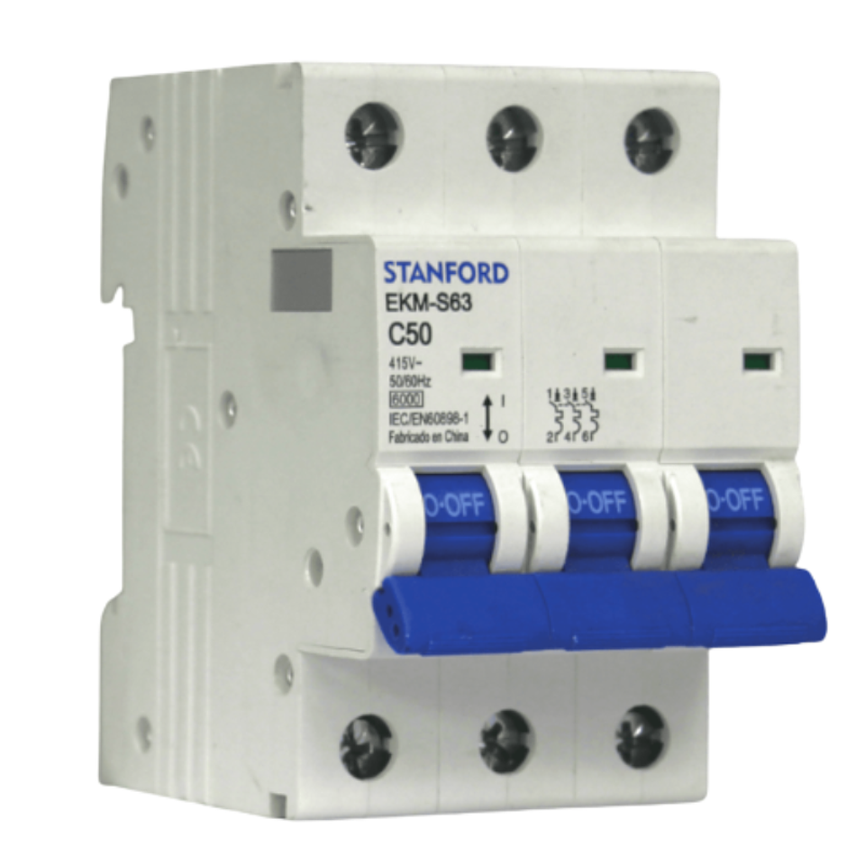 Automático 3x10A 6kA Curva C 240/v Stanford  7