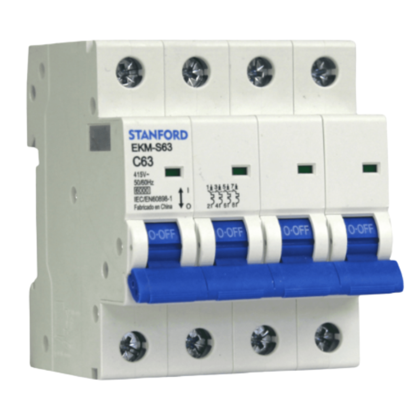  Automático 4x63A 6kA Curva C 240/v Stanford  8