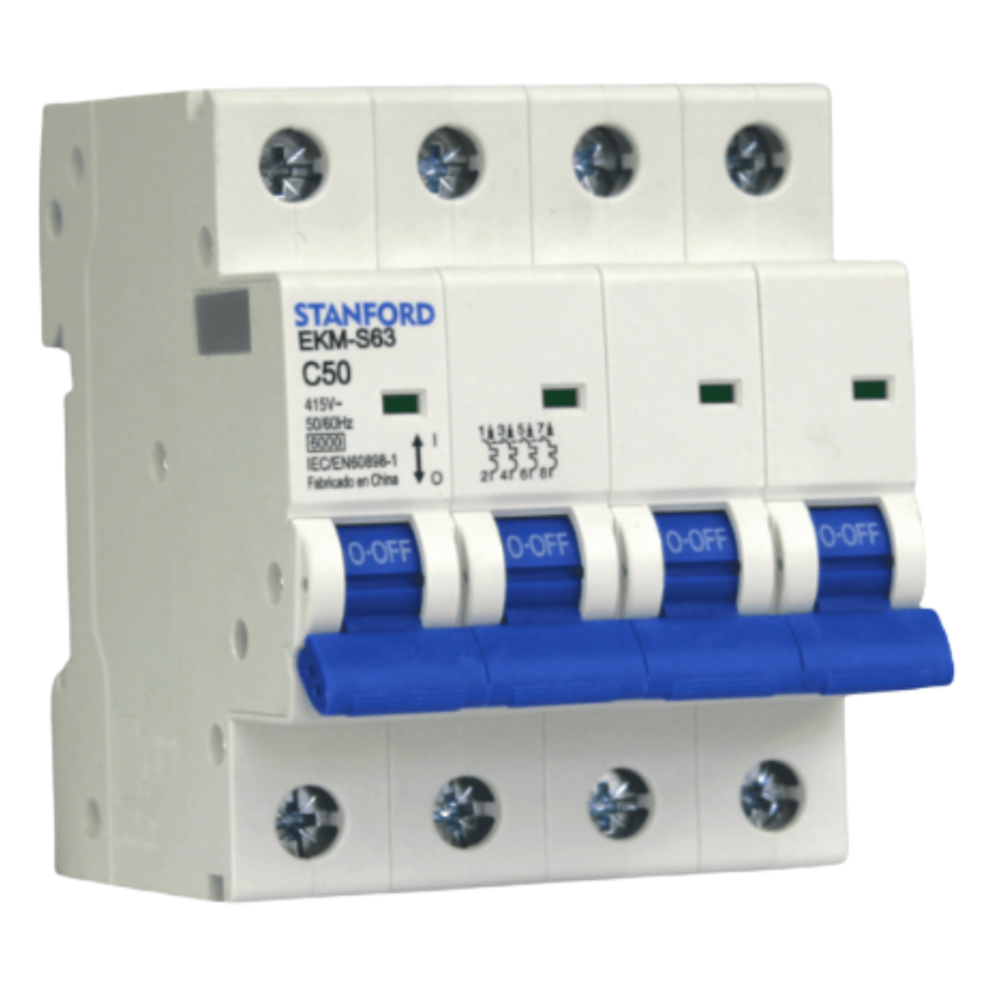  Automático 4x63A 6kA Curva C 240/v Stanford  7