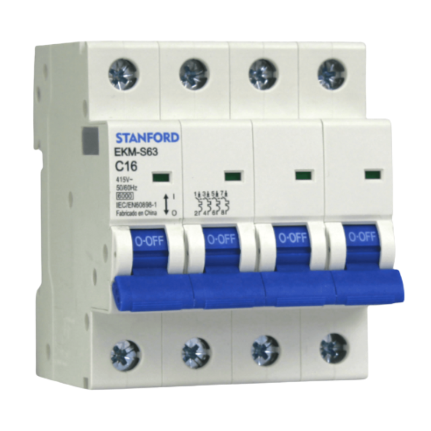  Automático 4x63A 6kA Curva C 240/v Stanford  2