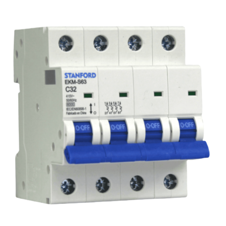  Automático 4x63A 6kA Curva C 240/v Stanford  5