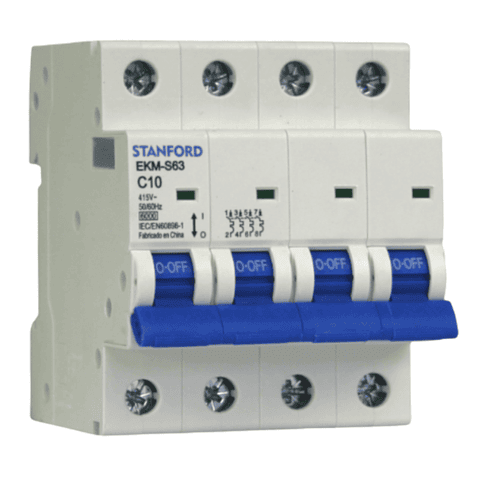  Automático 4x63A 6kA Curva C 240/v Stanford 