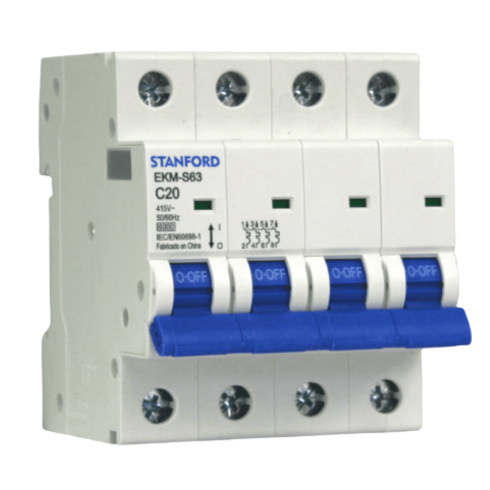  Automático 4x63A 6kA Curva C 240/v Stanford  3