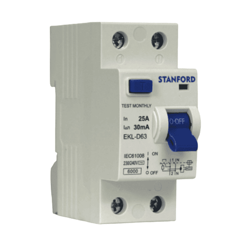  Interruptor Diferencial 2x25A 30mA Stanford