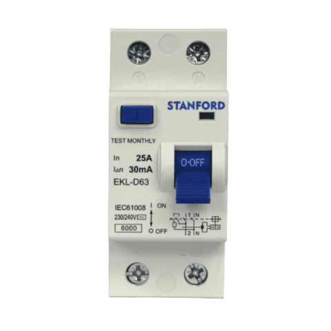  Interruptor Diferencial 2x25A 30mA Stanford