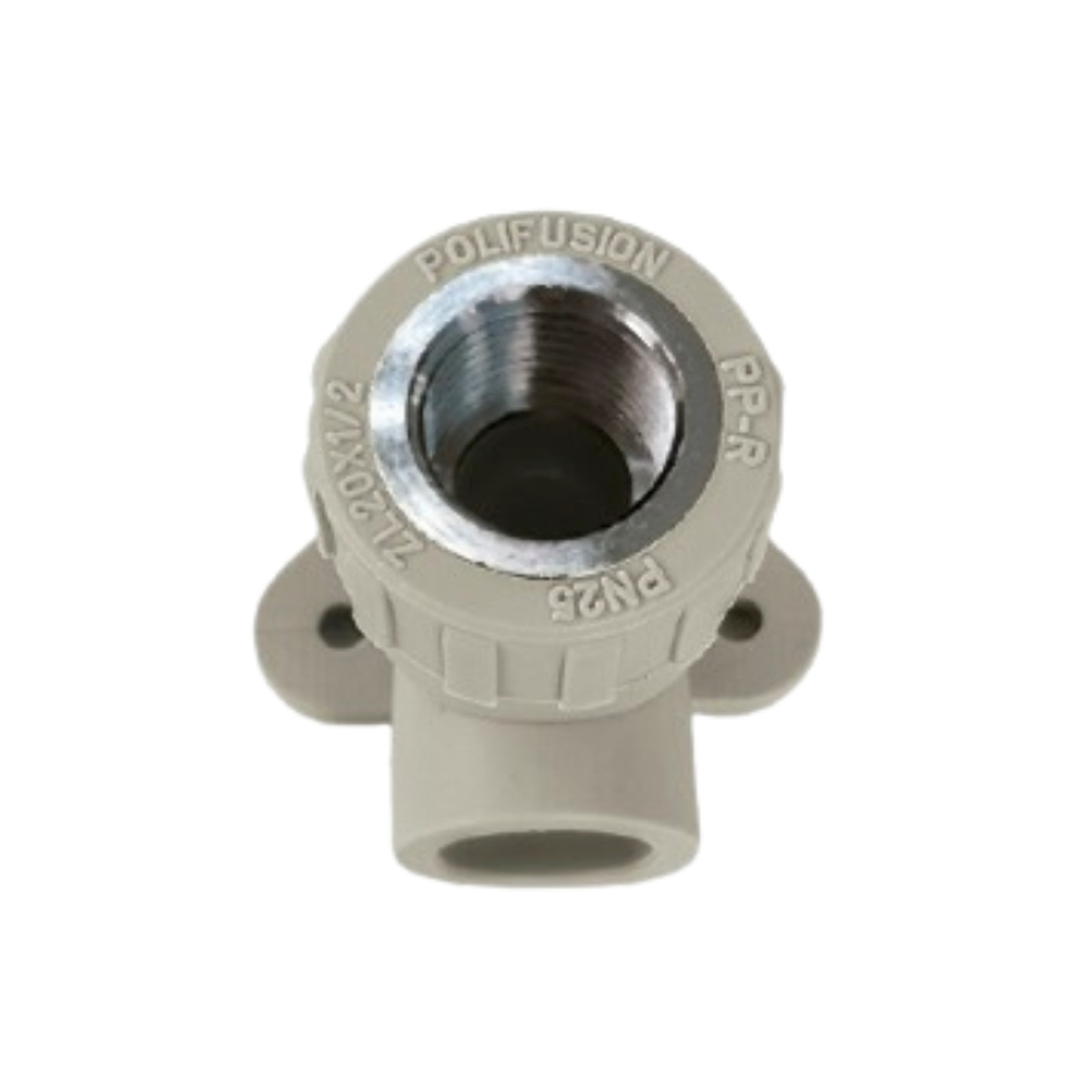 Codo Fusion Hilo Metálico HI C/Soporte PP-R 1